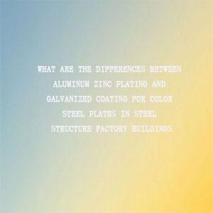 The difference between aluminum zinc and galvanized layer about ppgi
