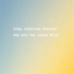 steel structure workshop for Cost per square meter